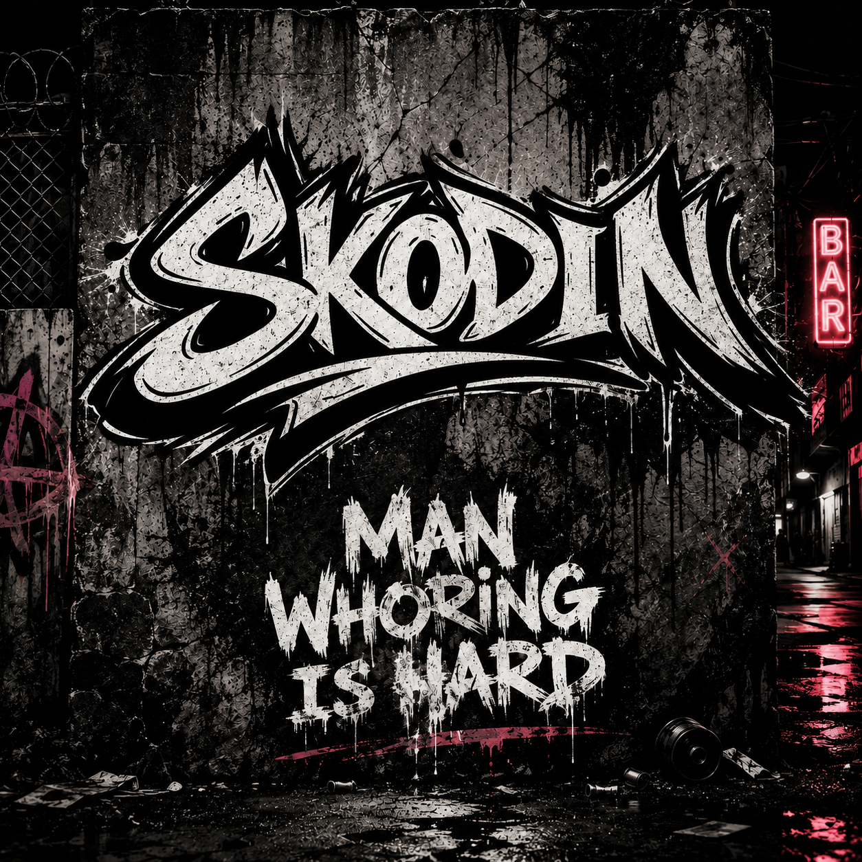 Man Whoring Is Hard cover